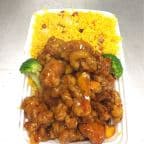 Best C31. Orange Flavor Chicken (Combo Platter) in Middletown, NY